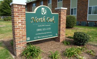 Image: North Oak sign