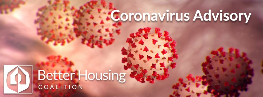 Coronavirus Advisory Banner